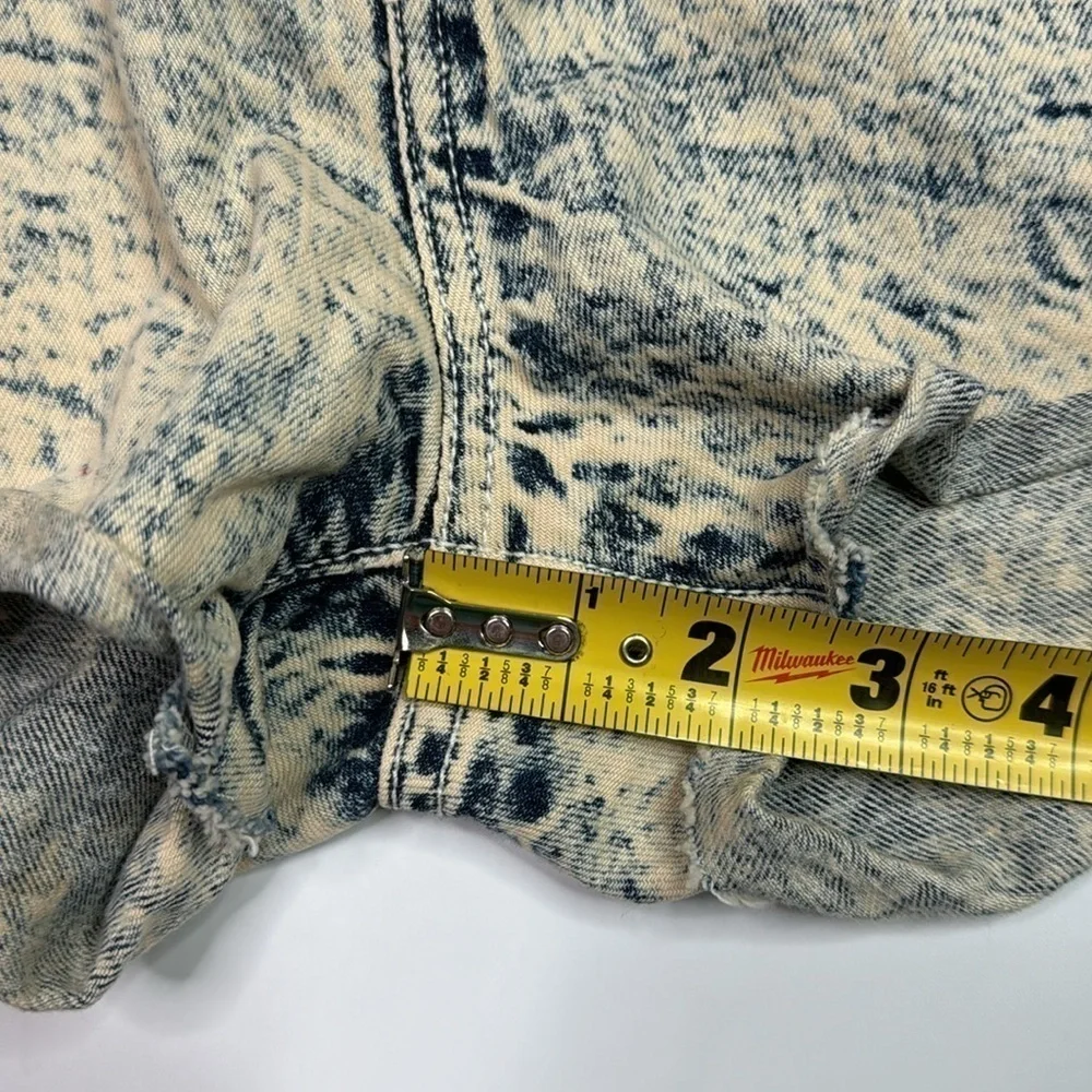 Levi's 501 Straight Button Fly Acid Was Shorts Size 31 NWT